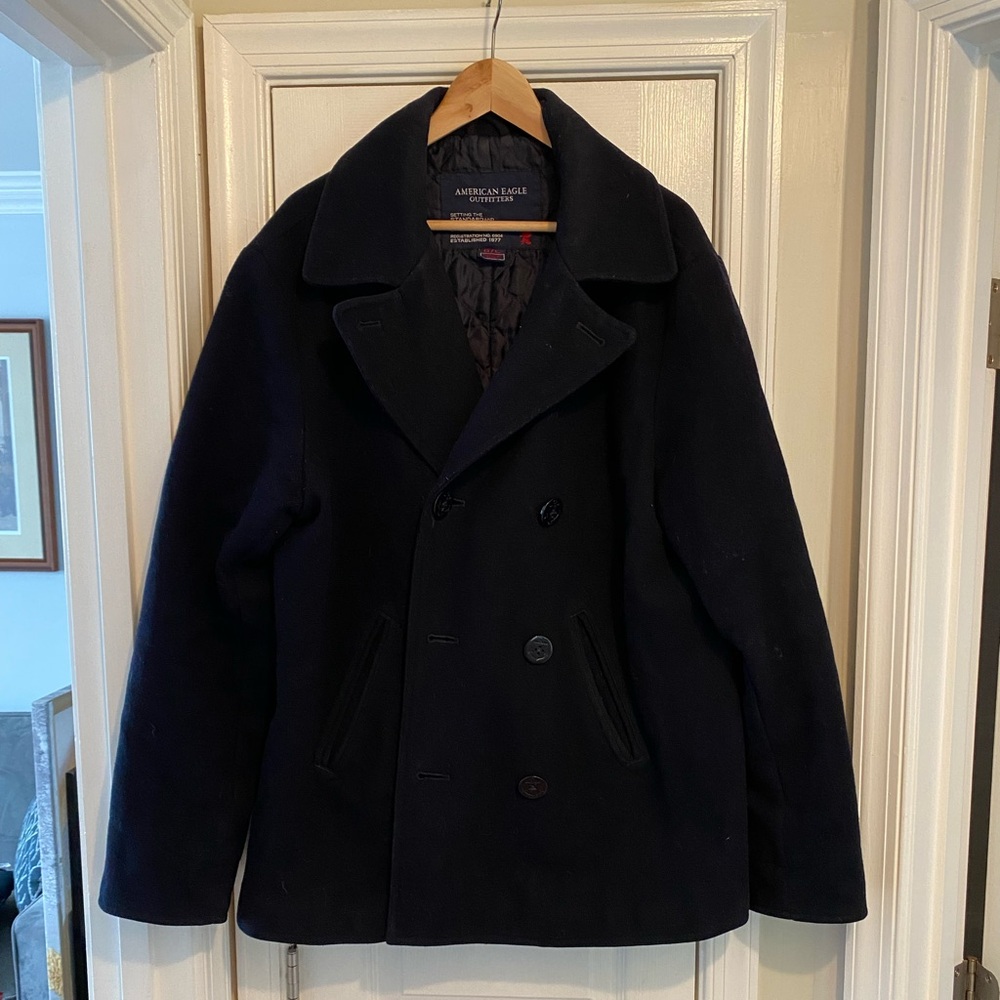 Navy Blue Peacoat